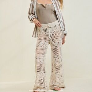 Aerie Crochet Party Pants XS Short NWT